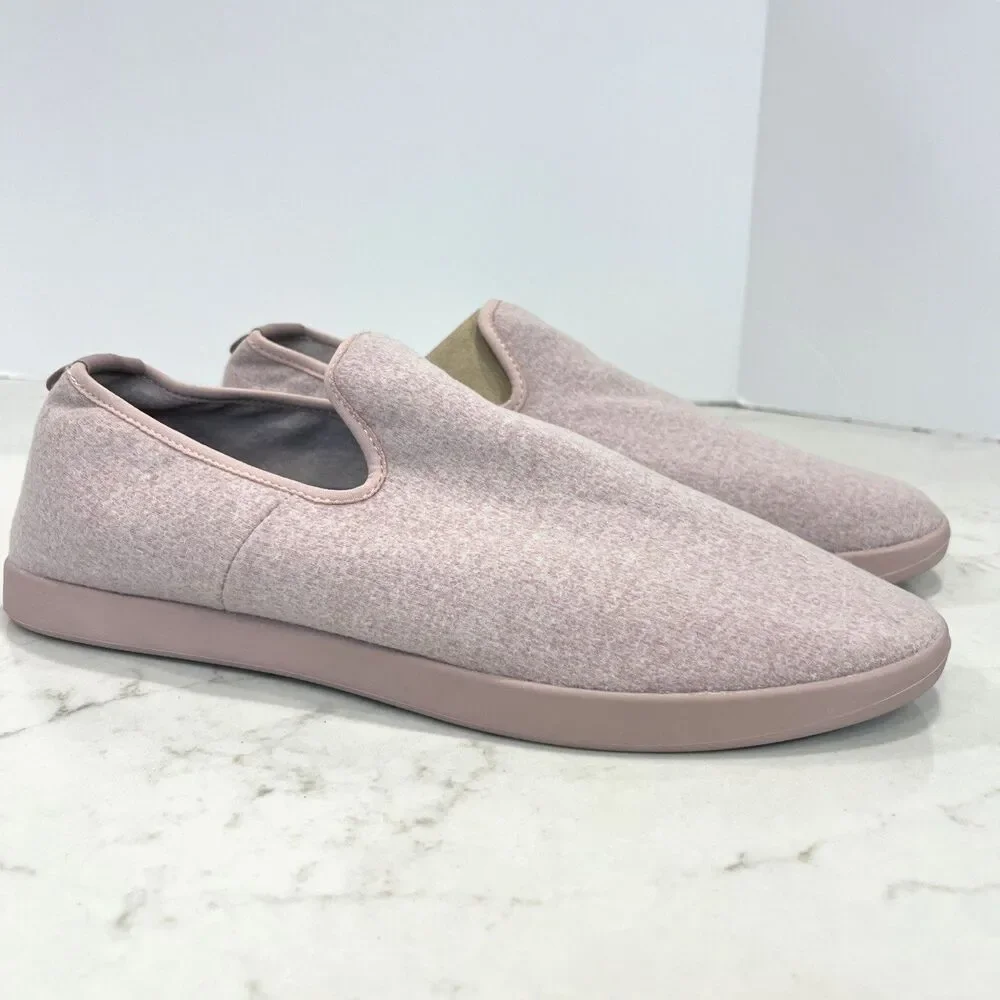 Allbirds NWOB Mens 13 Wool‎ Loungers Slip On Loafer Sneakers Shoes Dusk Pink